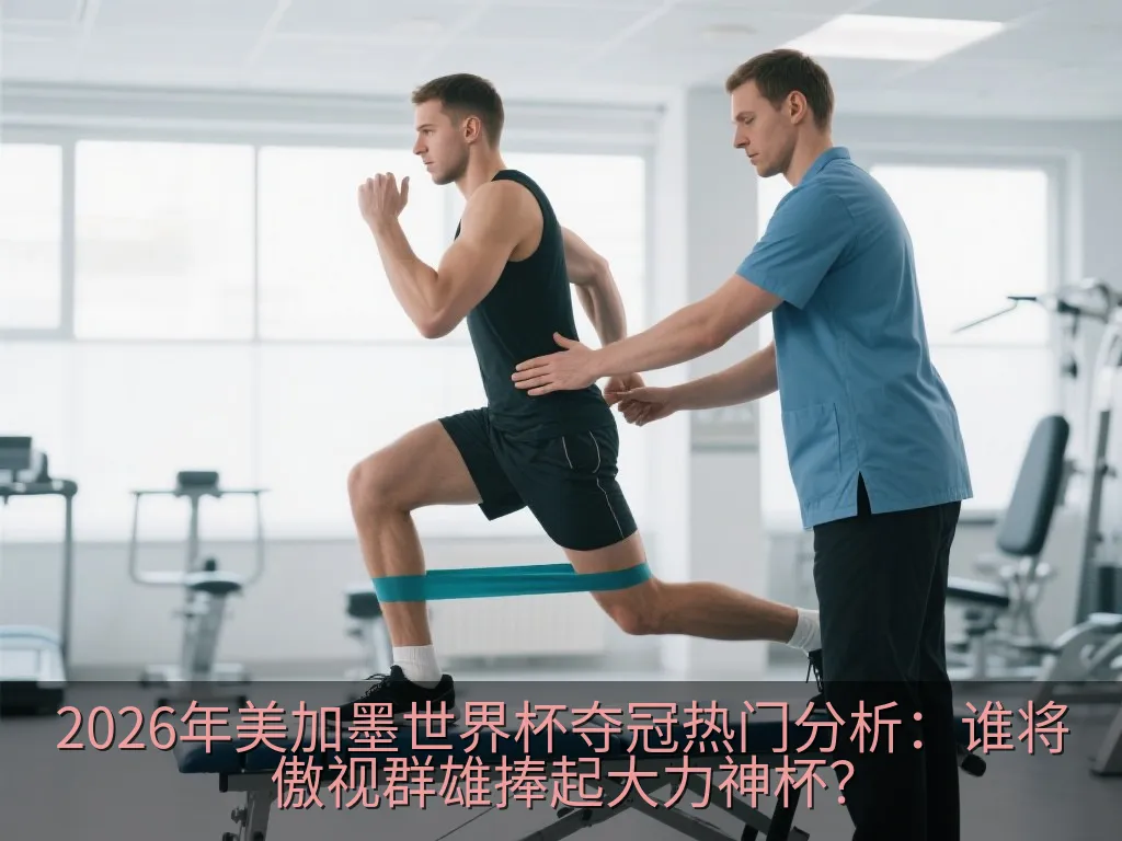 黄昏下的现代化专业足球场